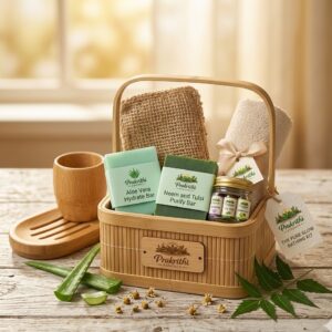 the pure glow bathing kit skin hydration set