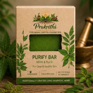 prakrithi essence hydrate bar – aloe vera handmade soap